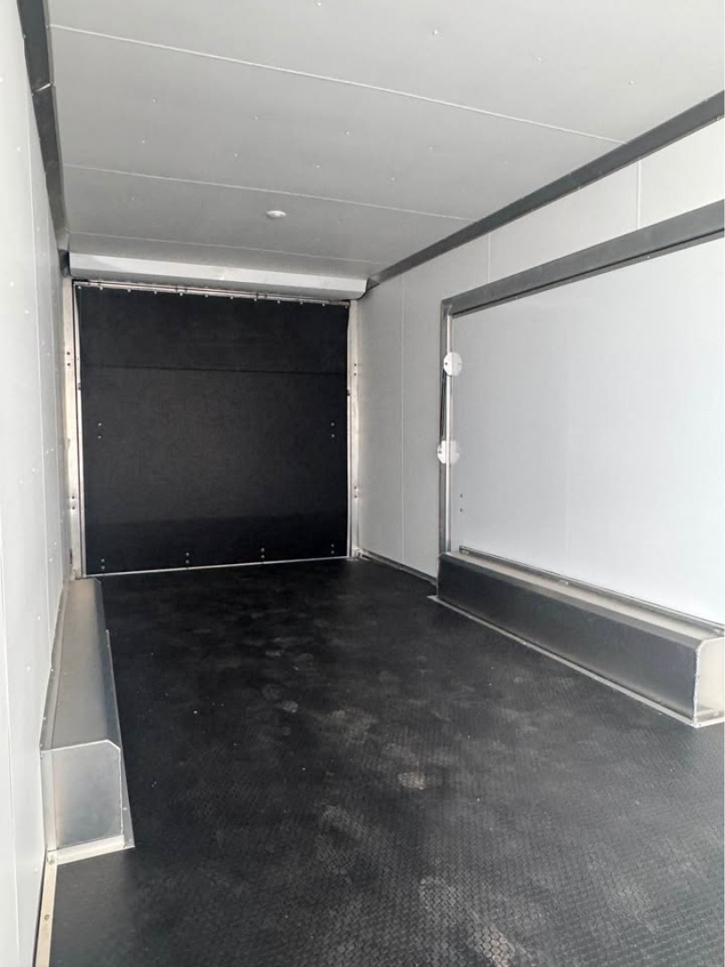 New 2025 Stealth Trailers 8.5X24 ALL ALUMINUM CAR HAULER WITH FULL ESCAPE DOOR & REMOVABLE FENDER! Car / Racing Trailer