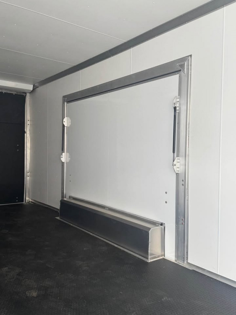 New 2025 Stealth Trailers 8.5X24 ALL ALUMINUM CAR HAULER WITH FULL ESCAPE DOOR & REMOVABLE FENDER! Car / Racing Trailer