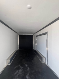 New 2025 Stealth Trailers 8.5X24 ALL ALUMINUM CAR HAULER WITH FULL ESCAPE DOOR & REMOVABLE FENDER! Car / Racing Trailer