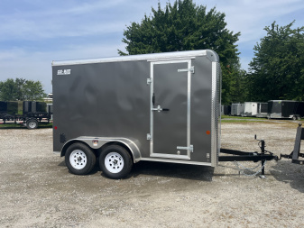 New 2025 Car Mate 6X12TA Cargo / Enclosed Trailer 7k