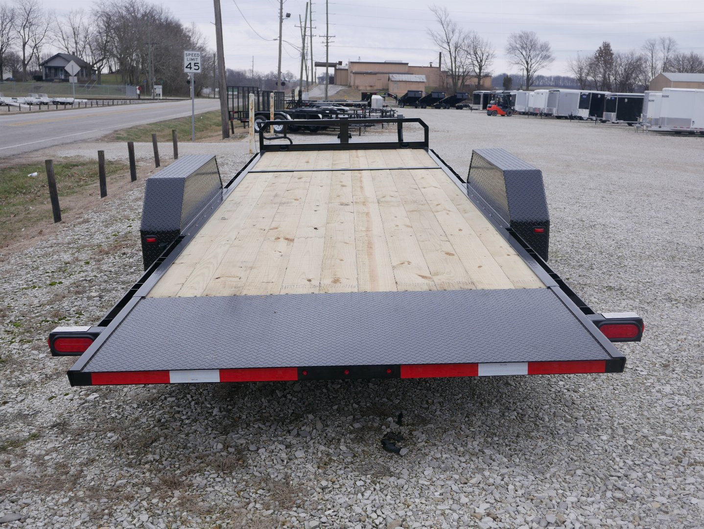 New 2025 CornPro UT-23 HT 7K Equipment Trailer