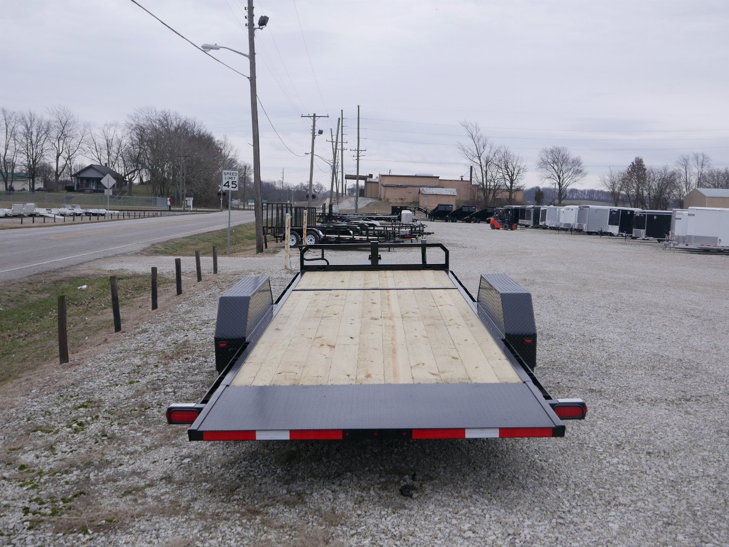 New 2025 CornPro UT-23 HT 7K Equipment Trailer