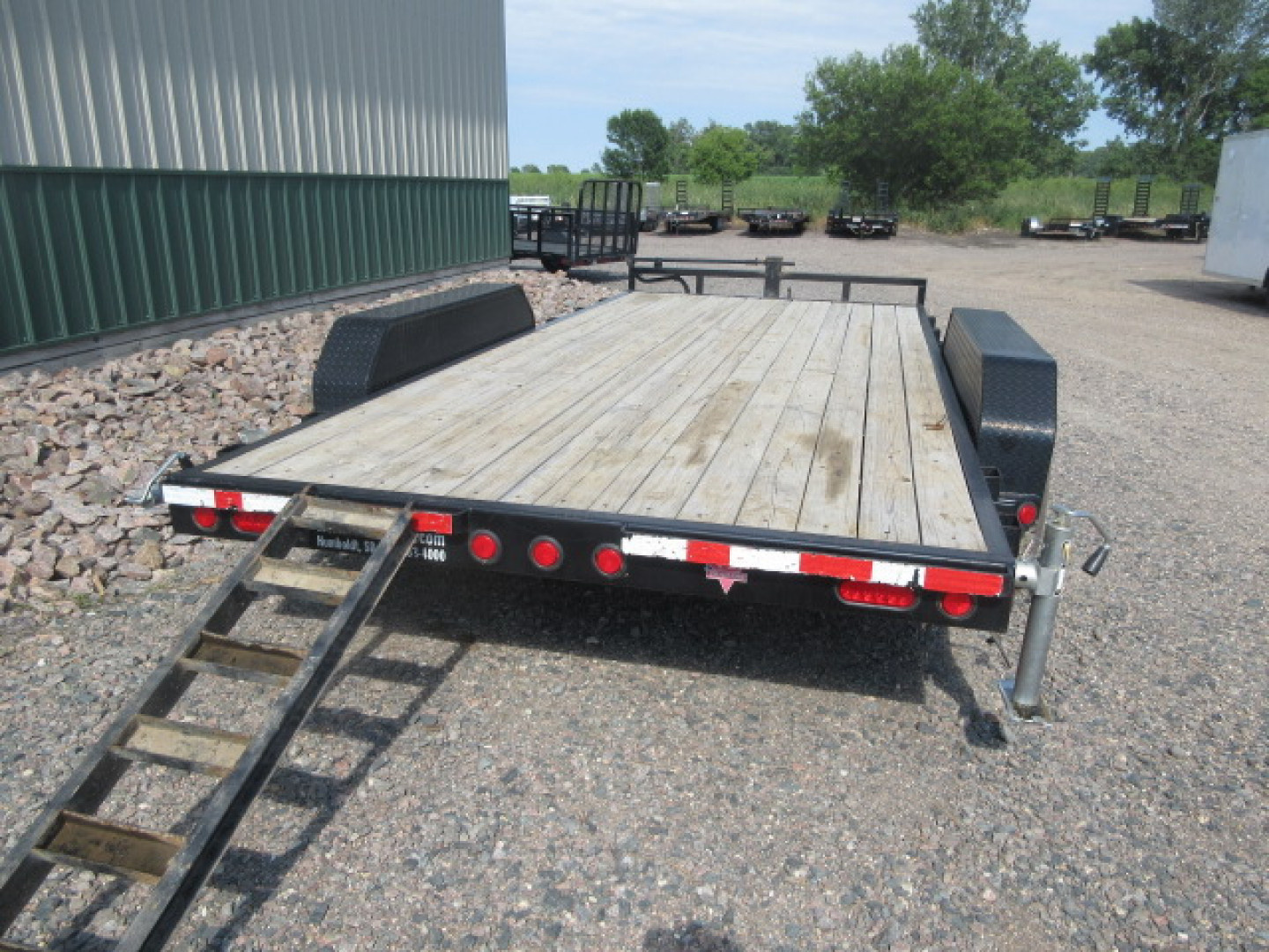 Used 2016 PJ Trailers CC 16' Equipment Equipment Trailer
