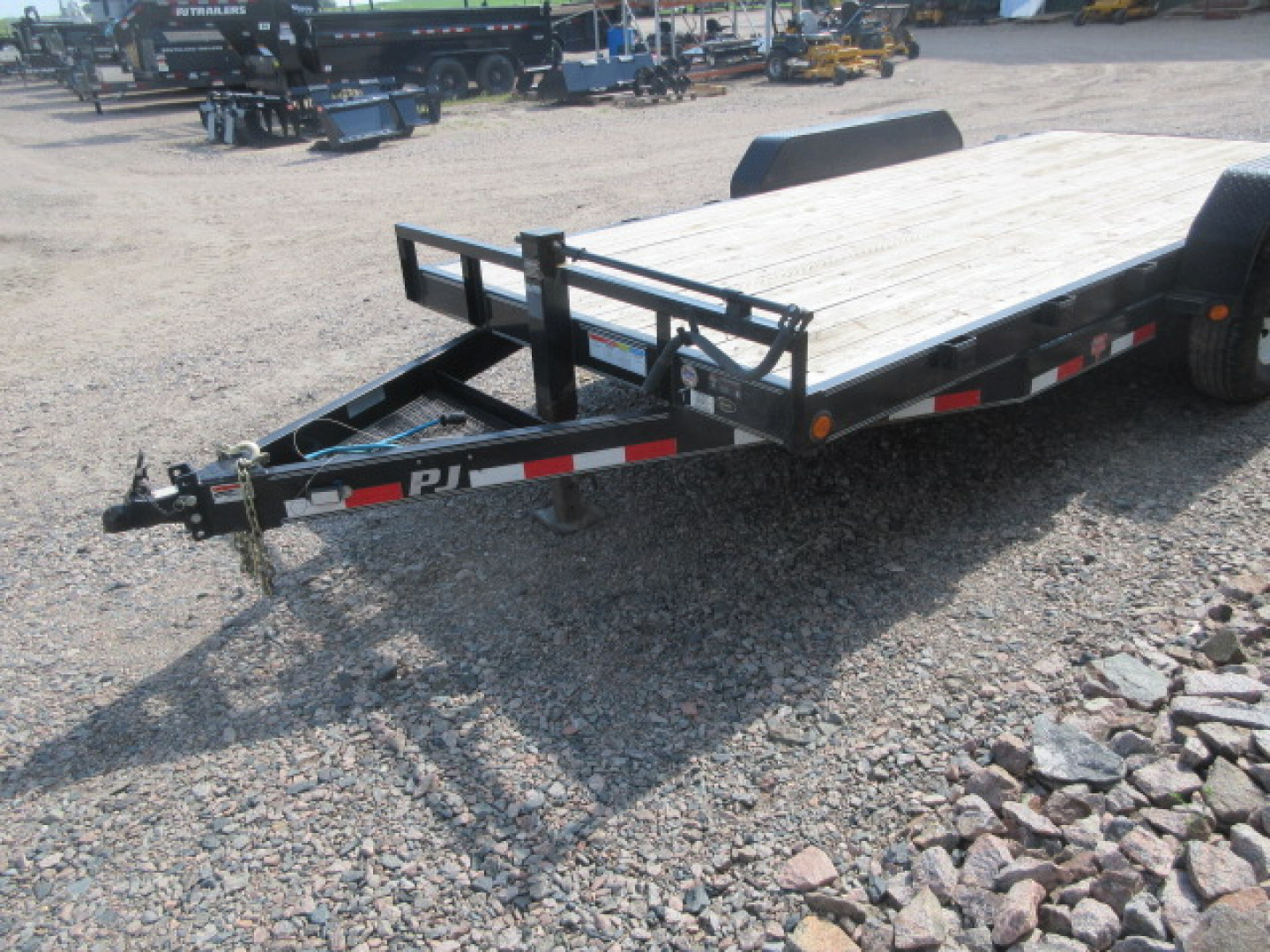 Used 2016 PJ Trailers CC 16' Equipment Equipment Trailer