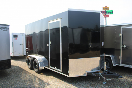 New 2025 Impact Trailers 7X14 R ENCLOSED TRAILER WITH 7' INTERIOR HEIGHT 49367 Cargo / Enclosed Trailer