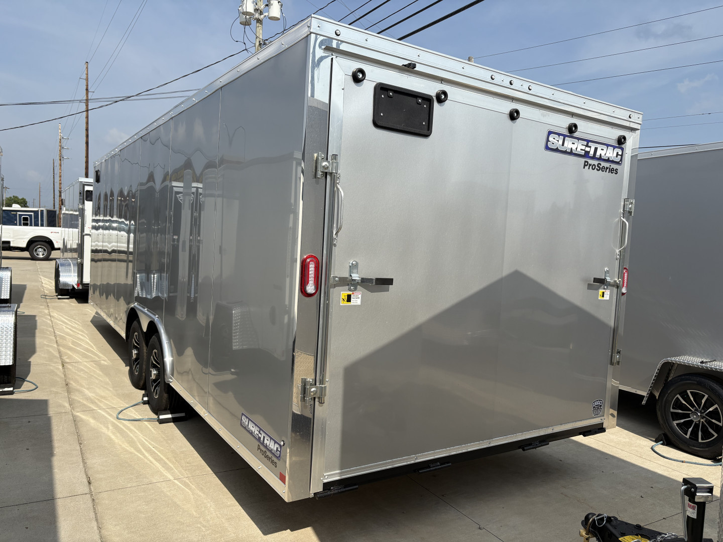 New 2026 Sure-Trac 8.5 x 24 Pro Series Enclosed Wedge Car Hauler Trailer 10K Cargo / Enclosed Trailer