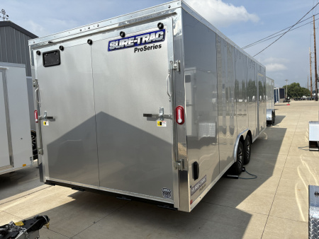 New 2026 Sure-Trac 8.5 x 24 Pro Series Enclosed Wedge Car Hauler Trailer 10K Cargo / Enclosed Trailer