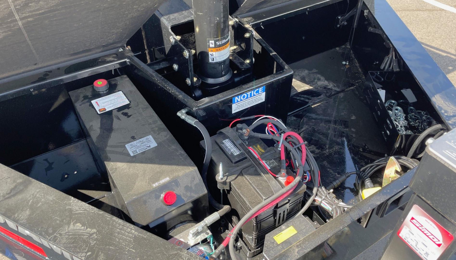 New Diamond C 14' LPT 207 Dump Trailer - 32" Sides, Board Brackets, Spare, Solar Charger
