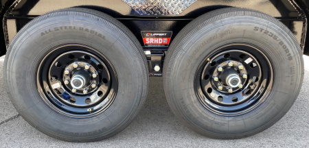 New Diamond C 14' LPT 207 Dump Trailer - 32" Sides, Board Brackets, Spare, Solar Charger