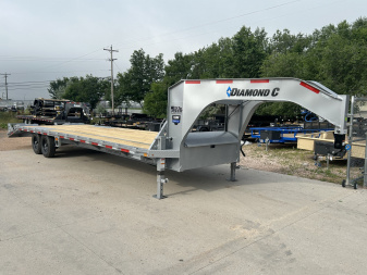 New 2025 Diamond C Trailers FMAX207MR30X102 Flatbed Trailer
