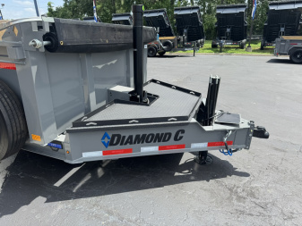 New 2025 Diamond C 82X14 LPT207 - PACESETTER EDITION TELESCOPIC DUMP TRAILER