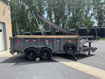 New 2025 Diamond C 82X14 LPT207 - PACESETTER EDITION TELESCOPIC DUMP TRAILER