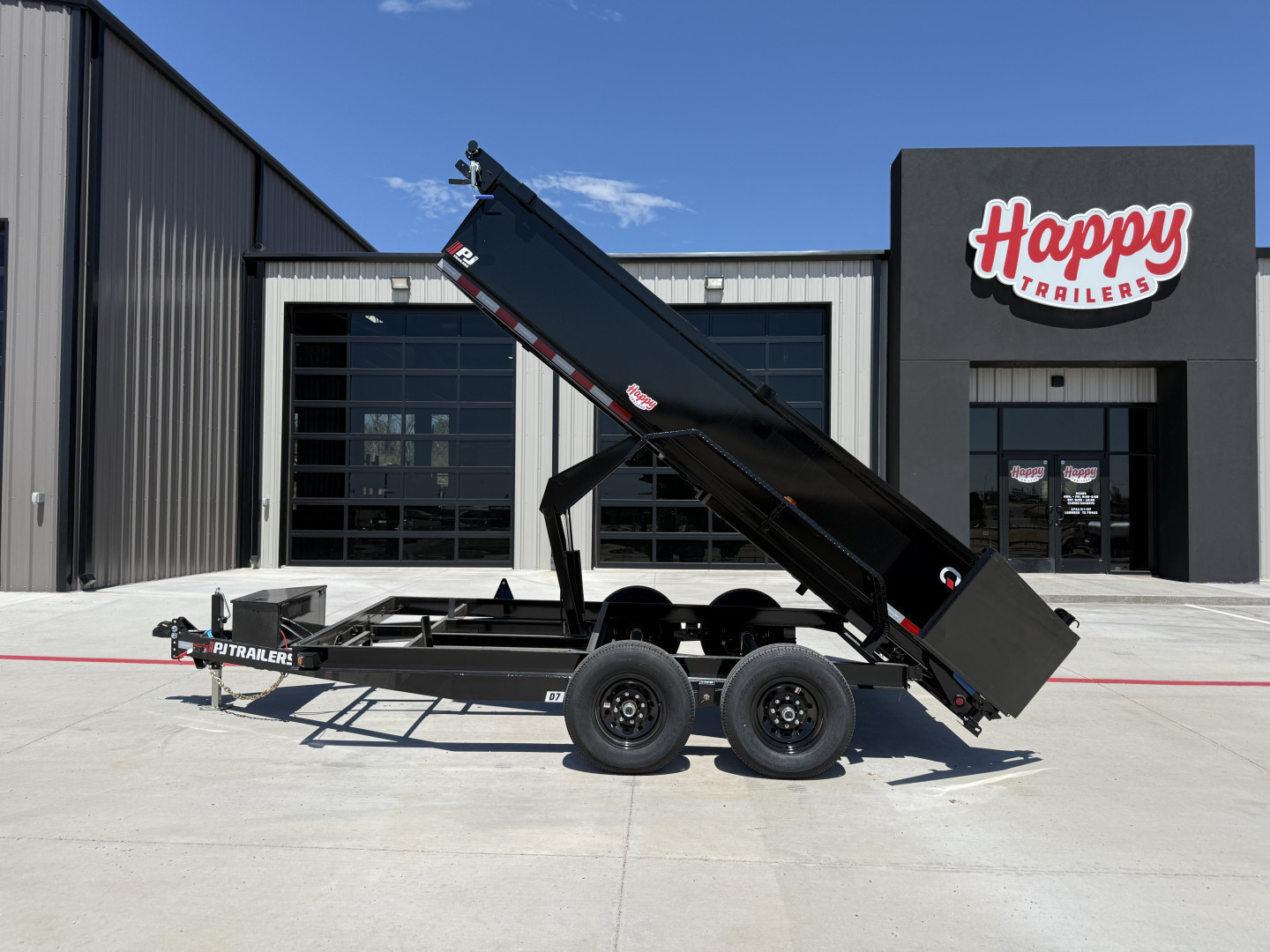 2026 PJ 83"x14' BP Tandem Axle Dump w/ 24" Sides – D7