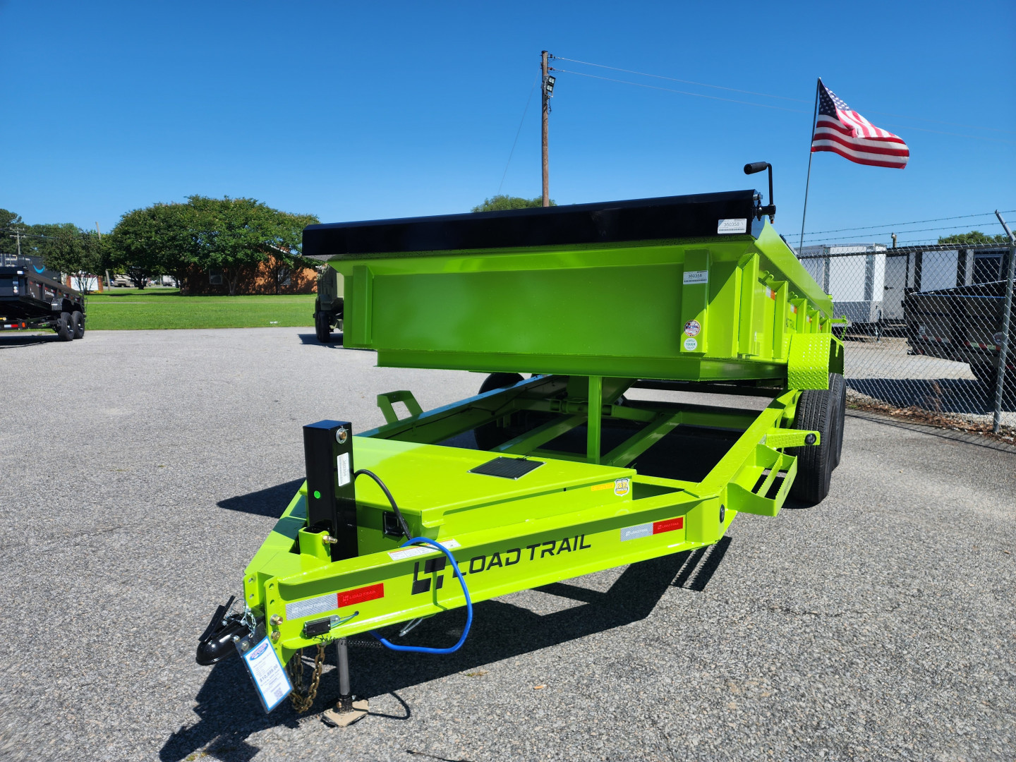 New 2026 Load Trail 7X14 14K Low Pro w/ 2' Sides Dump Trailer *SUMMER SALE*