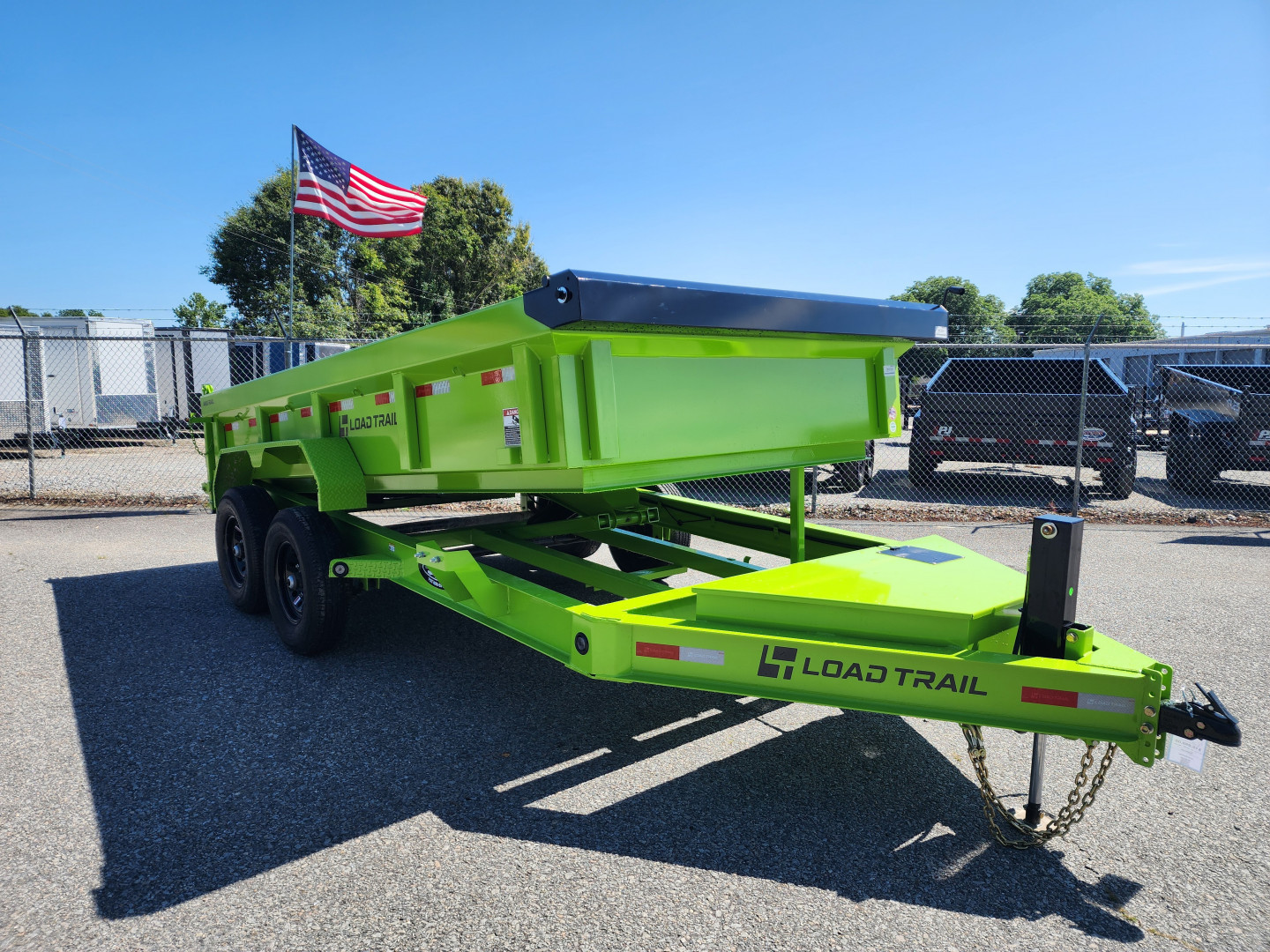 New 2026 Load Trail 7X14 14K Low Pro w/ 2' Sides Dump Trailer *SUMMER SALE*