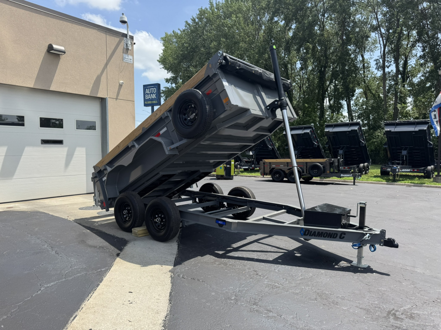 New 2025 Diamond C 77X12 MDT206 TELESCOPIC DUMP TRAILER