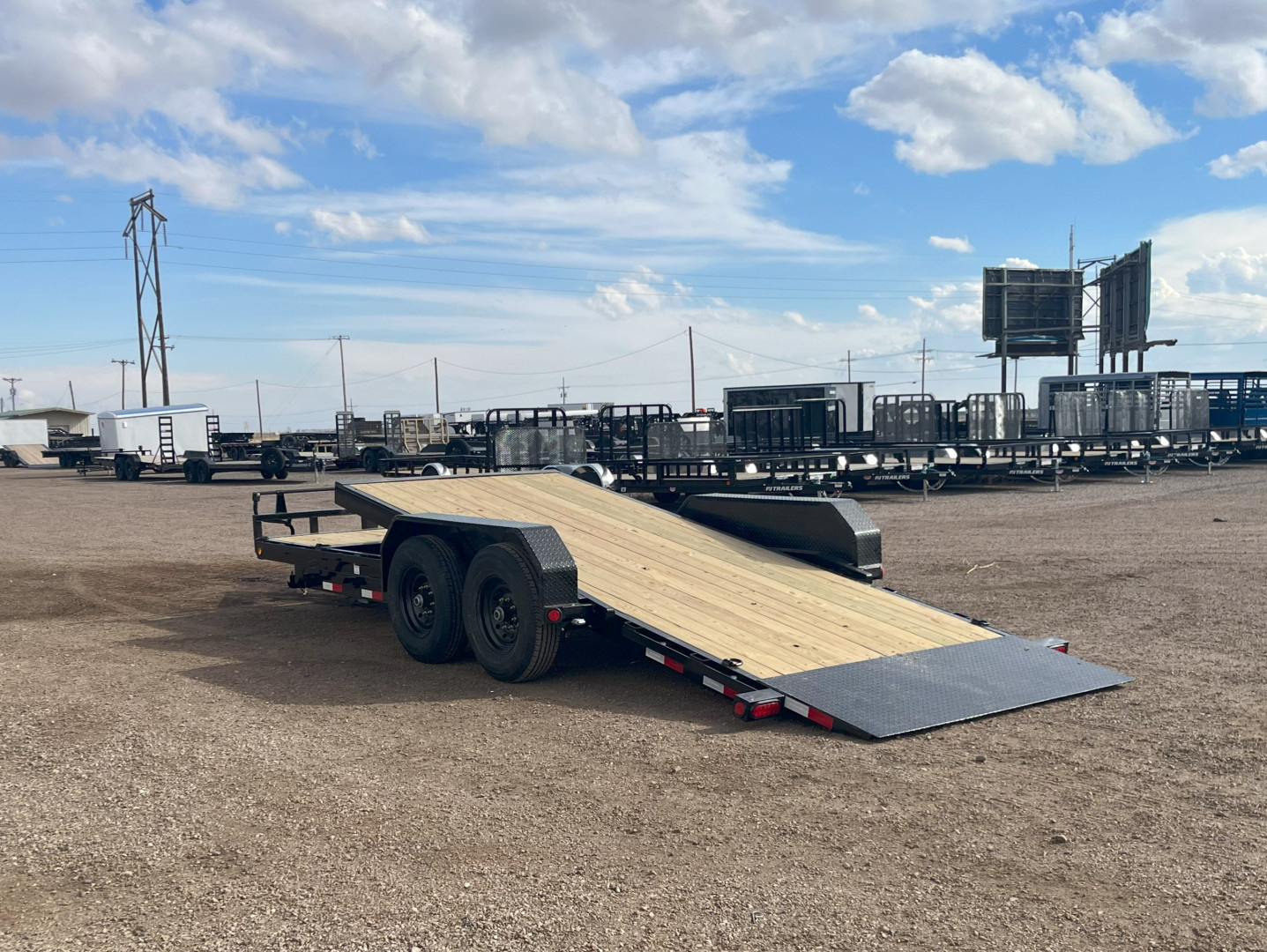 New 2026 PJ 83"x20' Equipment Tilt Trailer – T6