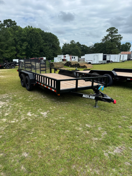 New 2025 Nolan Manufacturing NOL716ATVTA Utility Trailer