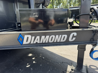 New 2025 Diamond C MDT206 77X12 TELESCOPIC PACESETTER EDITION DUMP TRAILER