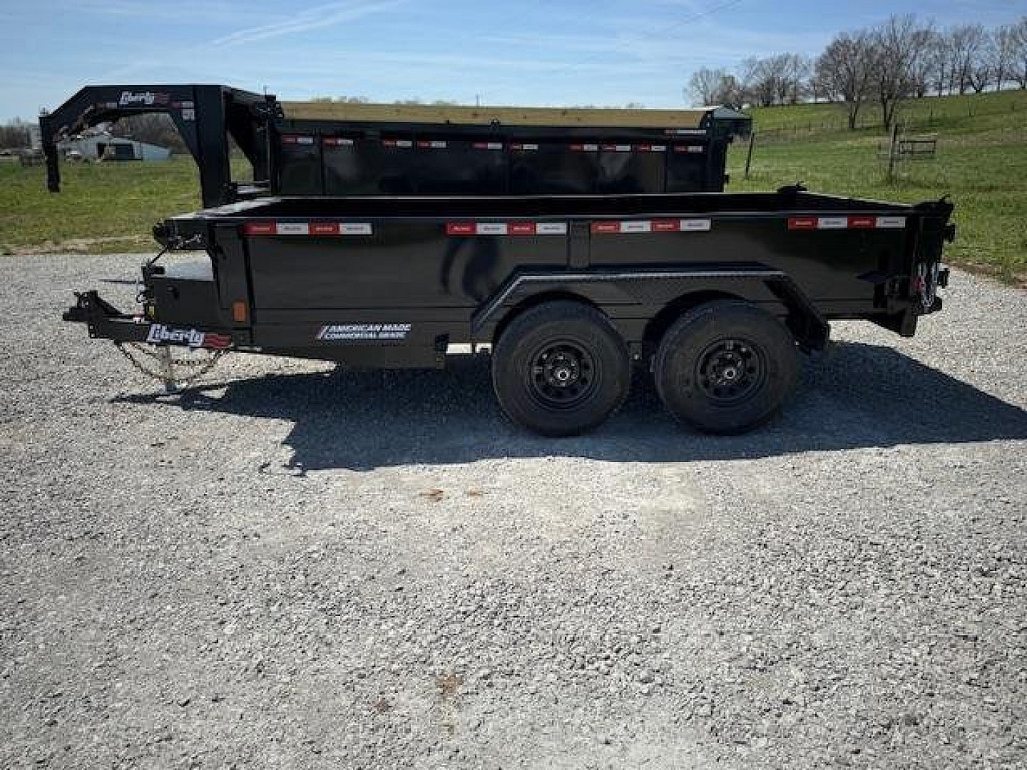 New Liberty 10K 72X12 Dump Trailer w/ Ramps & Tarp