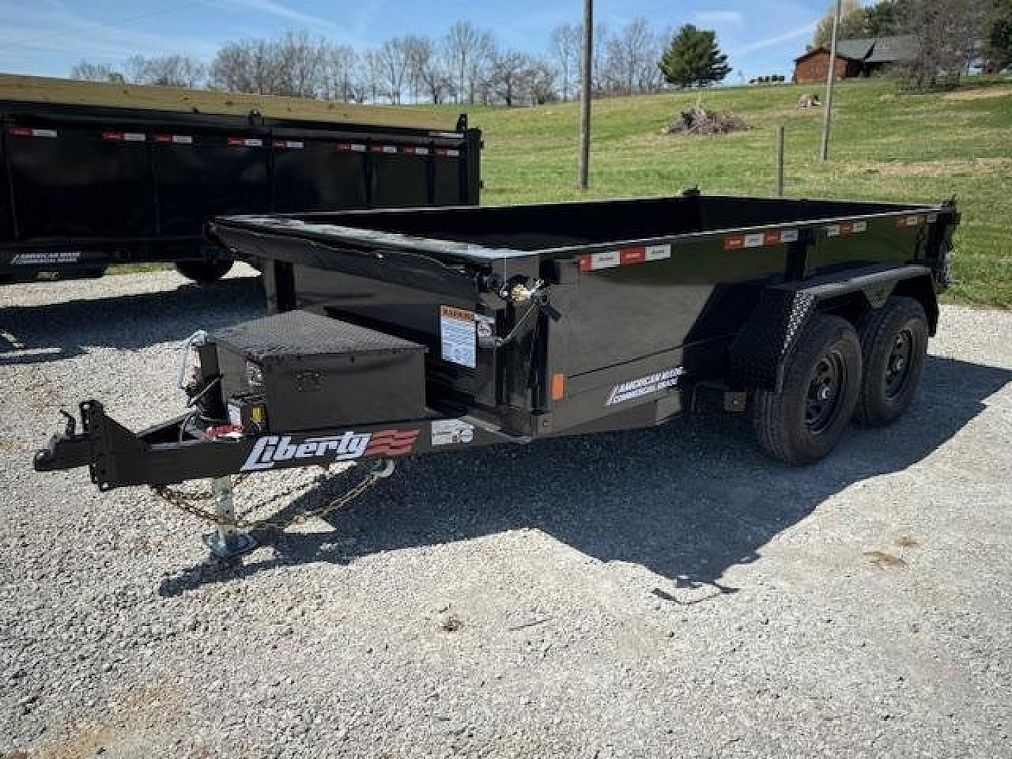 New Liberty 10K 72X12 Dump Trailer w/ Ramps & Tarp
