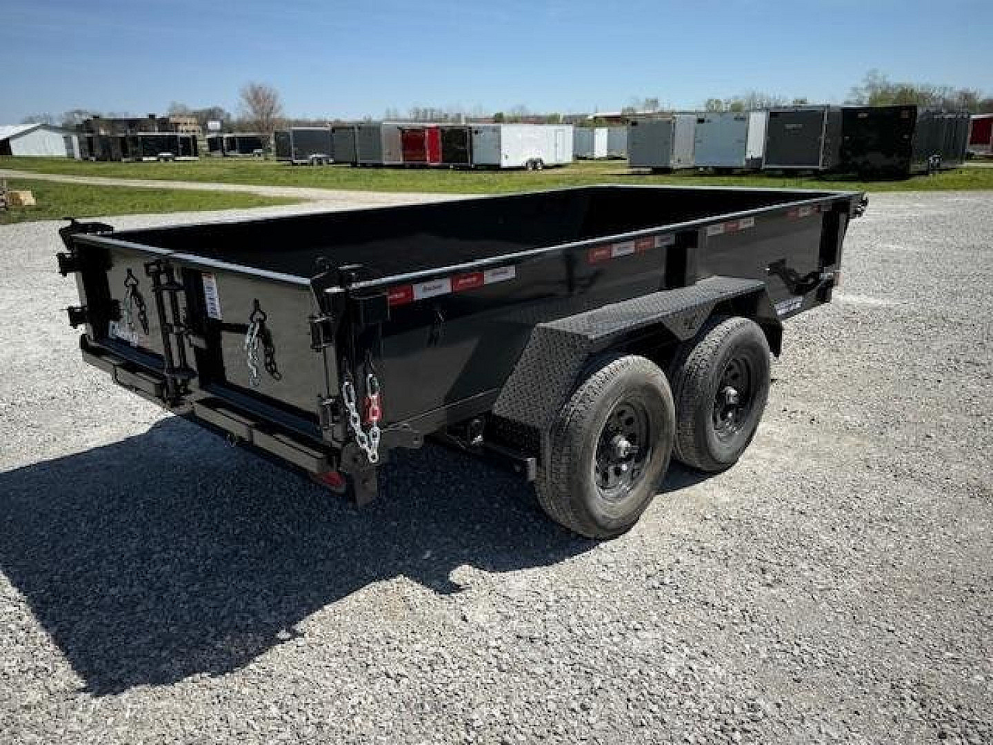 New Liberty 10K 72X12 Dump Trailer w/ Ramps & Tarp