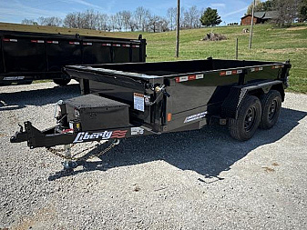 New Liberty 10K 72X12 Dump Trailer w/ Ramps & Tarp