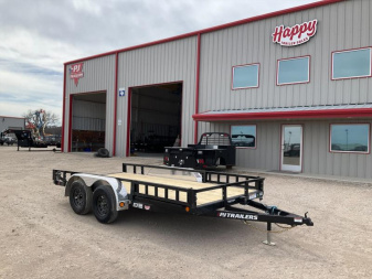 2026 PJ 77"x14' Tandem Axle Utility Trailer - UK