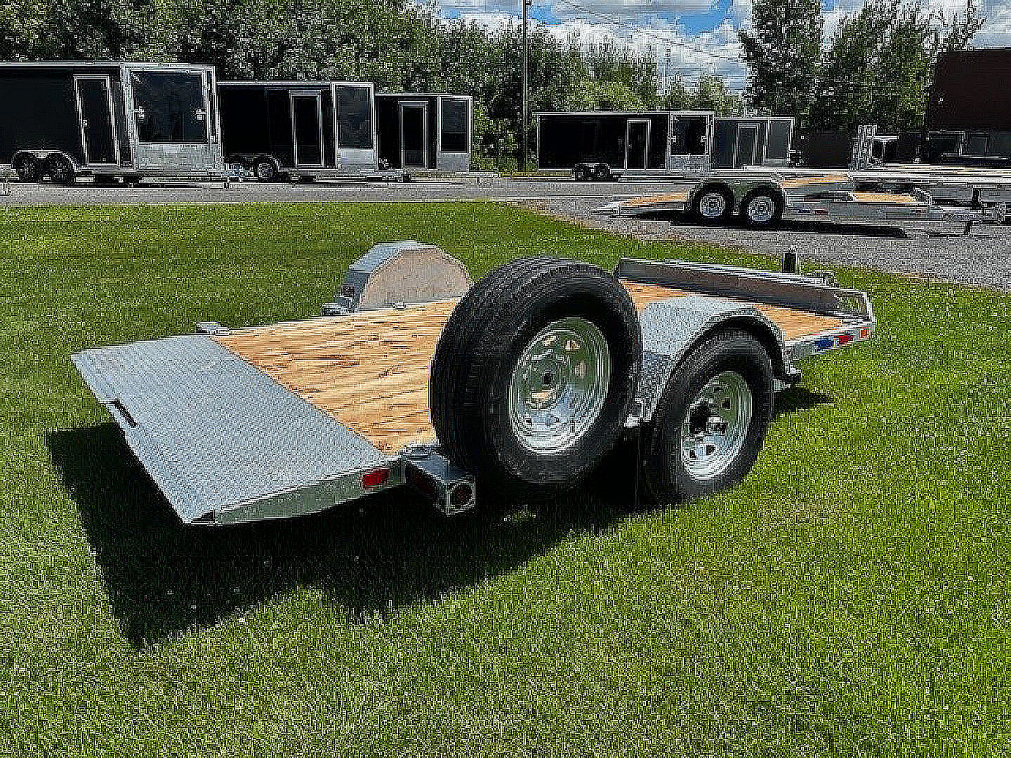 New 2026 K-Trail Tilt 6.5'X12' Tilt Trailer