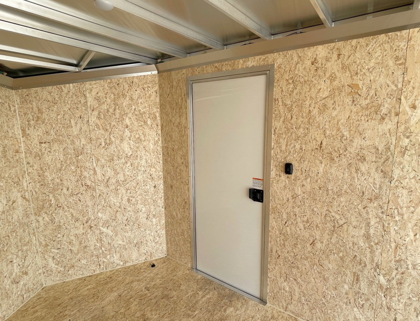 New ATC 7x14 Sto 400 White Aluminum Enclosed Cargo Trailer: 7' Height,