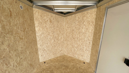 New ATC 7x14 Sto 400 White Aluminum Enclosed Cargo Trailer: 7' Height,