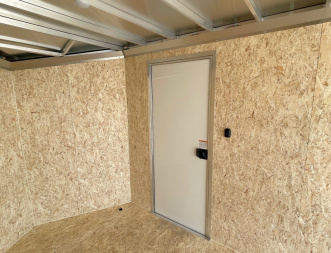 New ATC 7x14 Sto 400 White Aluminum Enclosed Cargo Trailer: 7' Height,