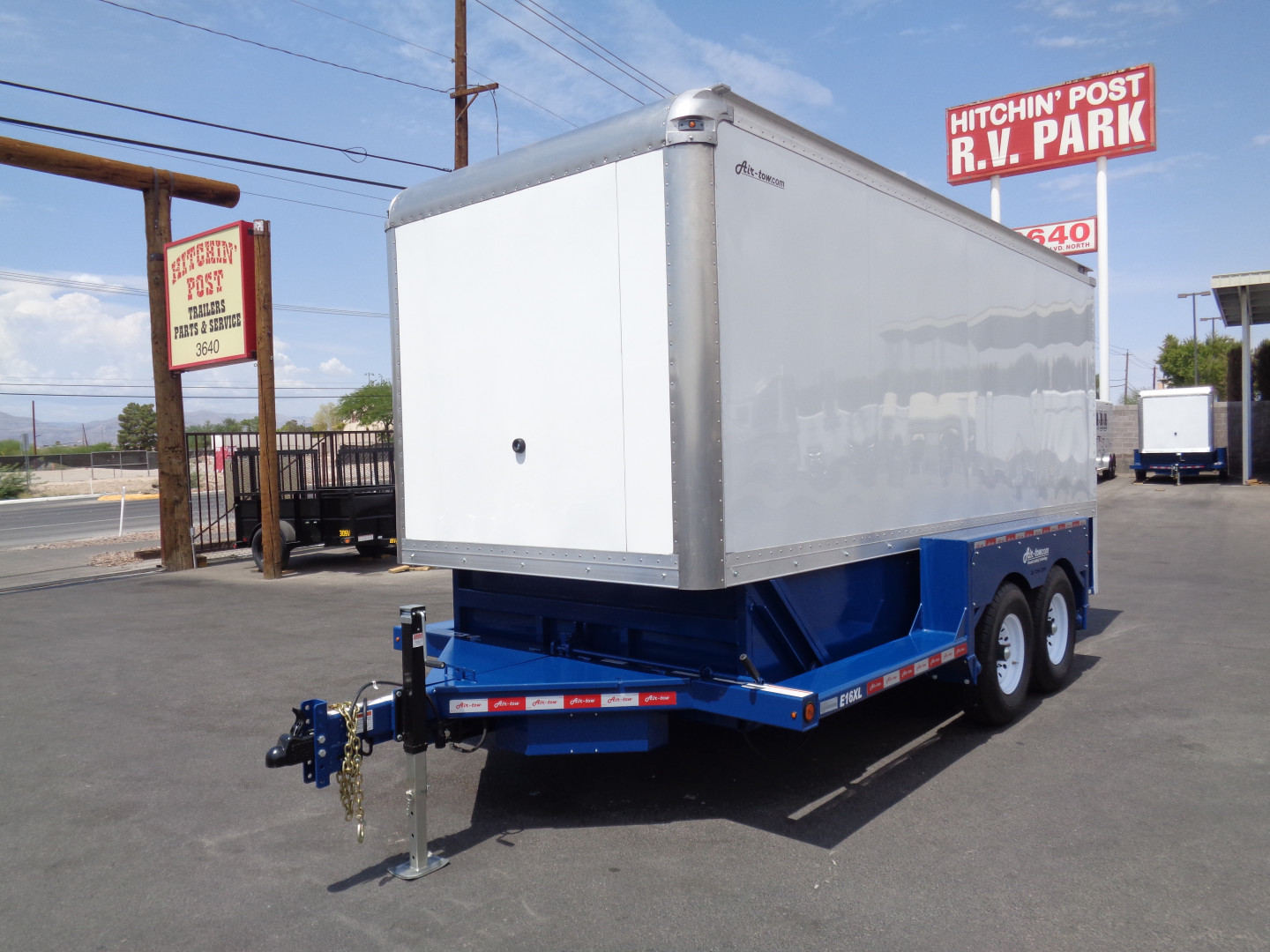 New 2025 Air Tow * E16- XL * 16Ft Enclosed Drop Deck Trailer