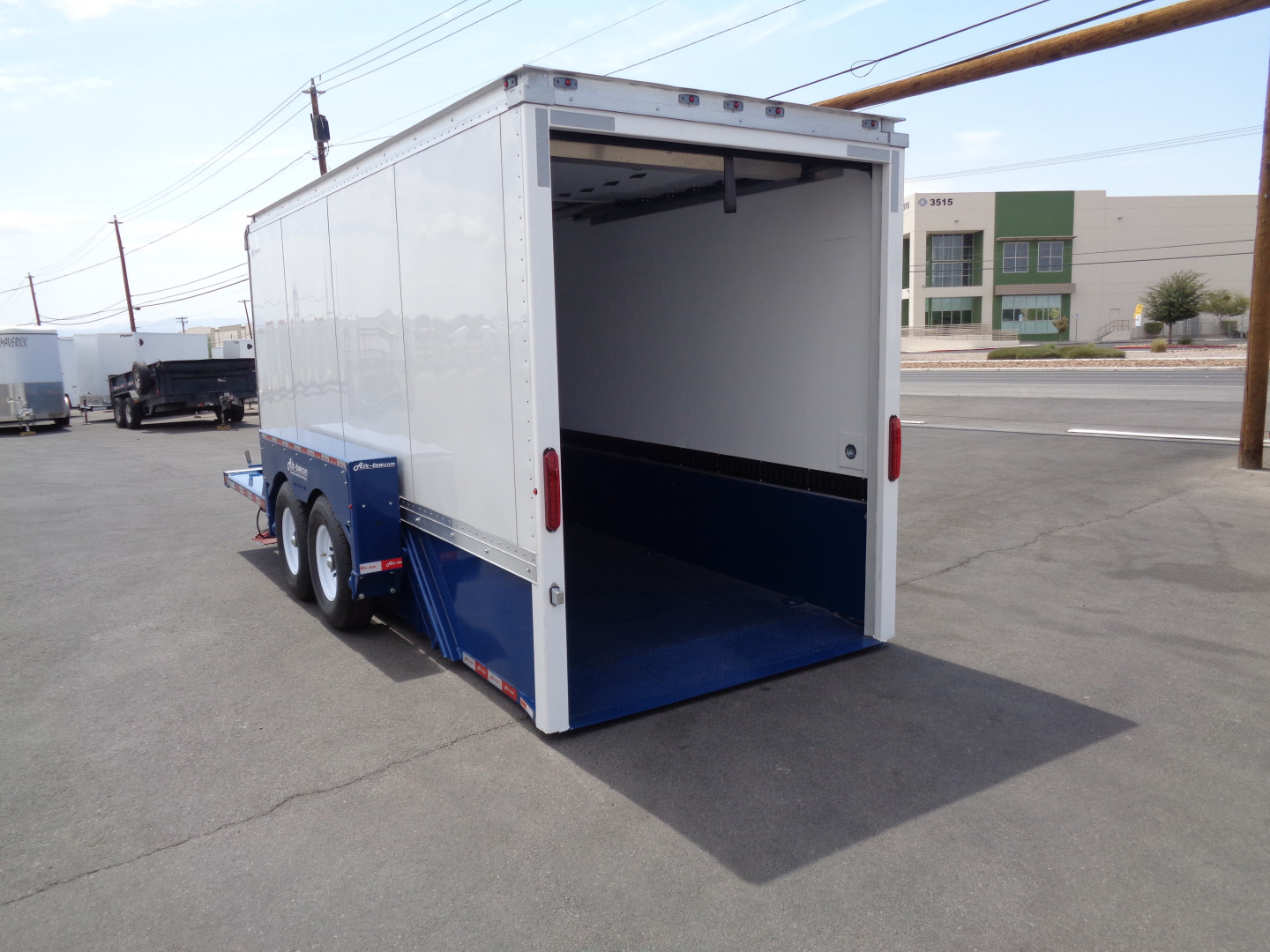 New 2025 Air Tow * E16- XL * 16Ft Enclosed Drop Deck Trailer