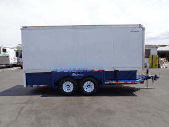 New 2025 Air Tow * E16- XL * 16Ft Enclosed Drop Deck Trailer