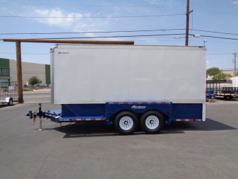 New 2025 Air Tow * E16- XL * 16Ft Enclosed Drop Deck Trailer