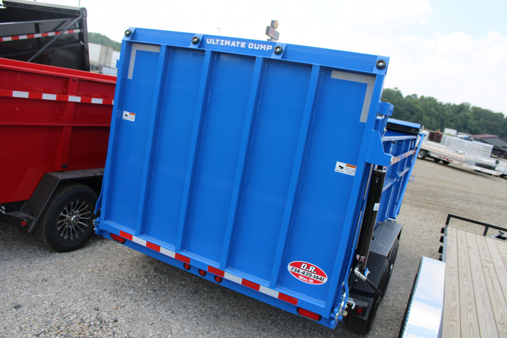 New 2026 BWISE 14' 15.4K GVWR ULTIMATE HIGH SIDE DUMP TRAILER 49337 Dump Trailer **CLEARANCE**