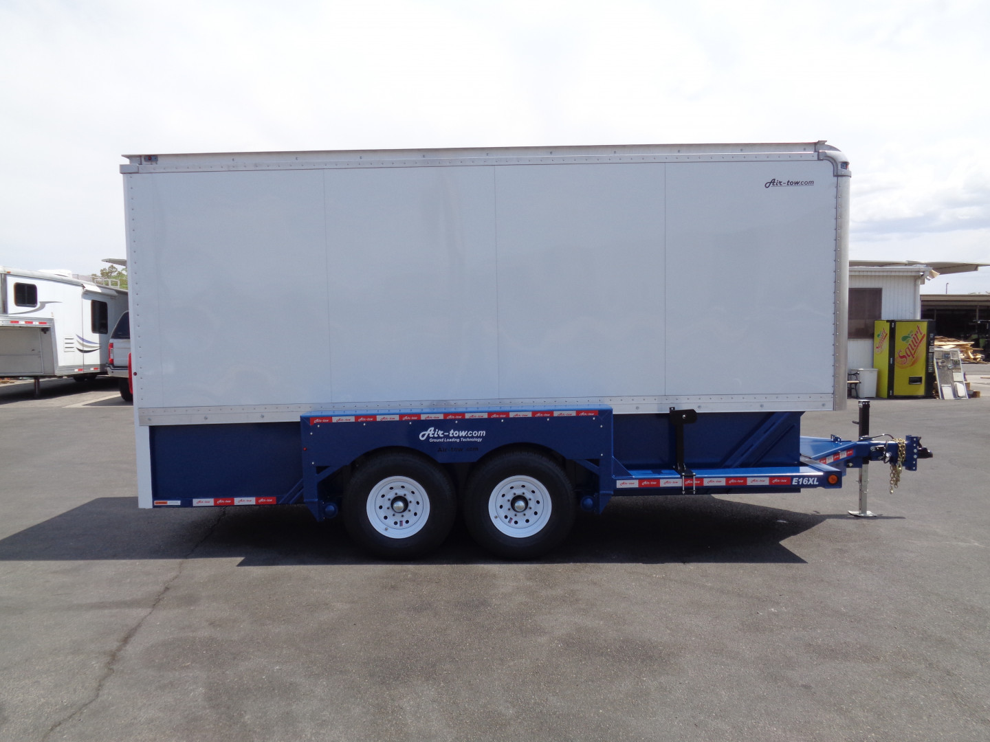 New 2025 Air Tow * E16- XL * 16Ft Enclosed Drop Deck Trailer