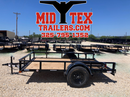 New 2025 Top Hat DSA 10' x 77  Utility Trailer