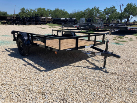 New 2025 Top Hat DSA 10' x 77" Utility Trailer