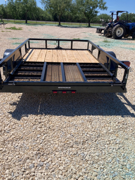 New 2025 Top Hat DSA 10' x 77" Utility Trailer