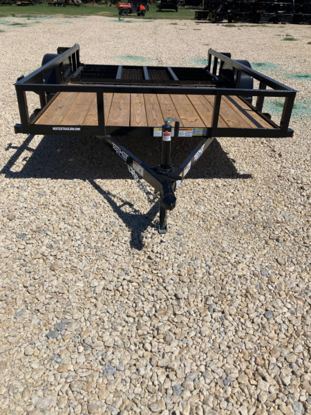 New 2025 Top Hat DSA 10' x 77" Utility Trailer