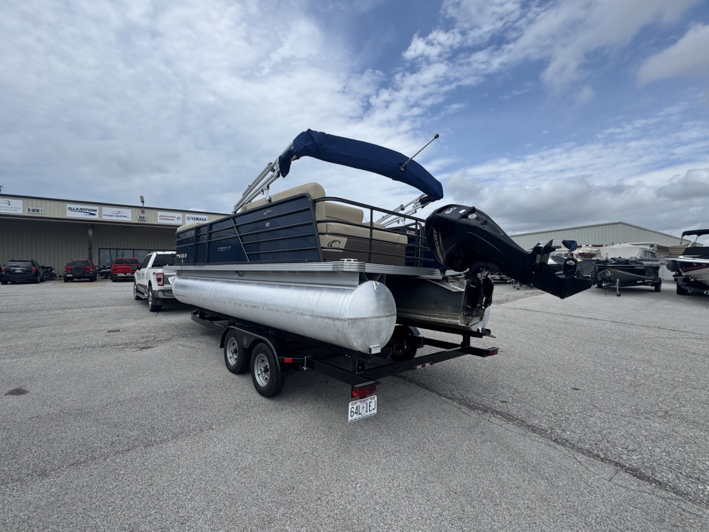 Used 2021 Crest 220 Classic LX Pontoon Boat