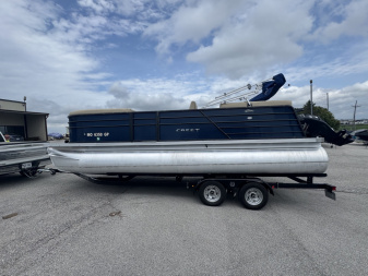 Used 2021 Crest 220 Classic LX Pontoon Boat