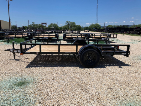 New 2025 Top Hat DSA 12' x 77" Utility Trailer