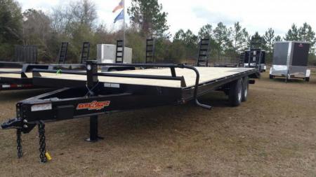 New 102"x24' Deckover Down to Earth Equipment Trailer (14K GVWR)