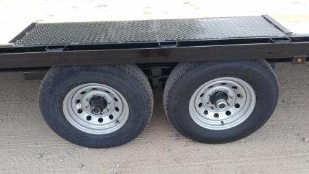 New 102"x24' Deckover Down to Earth Equipment Trailer (14K GVWR)