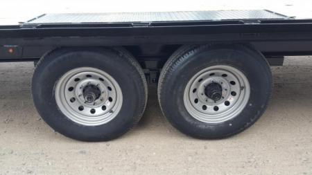 New 102"x24' Deckover Down to Earth Equipment Trailer (14K GVWR)