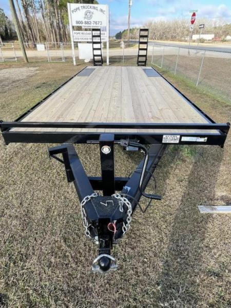 New 102"x24' Deckover Down to Earth Equipment Trailer (14K GVWR)