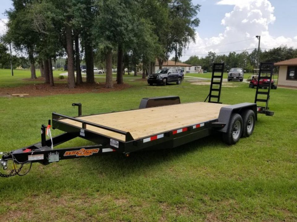 New 2026 Down 2 Earth Trailers DTE 82"x20' 10K Equipment Trailer